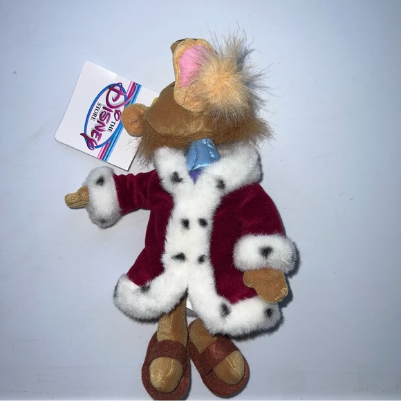 NWT Robin Hood Prince John (Lion) Disney Store Mini Bean Bag Beanie - Picture 3 of 3